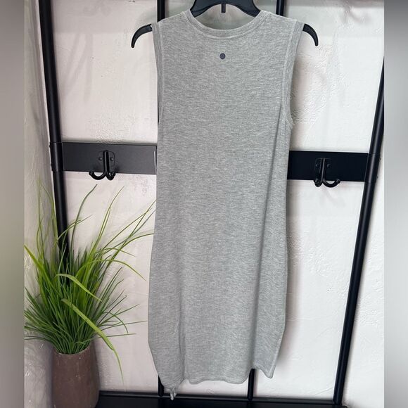 ZELLA POST STUDIO SIDE CINCH DRESS grey Size Small - Picture 3 of 11